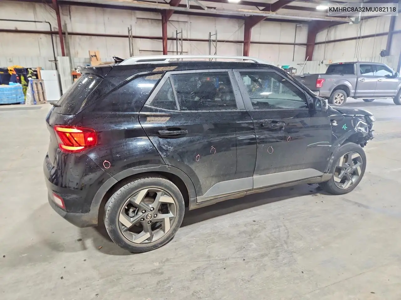 2021 Hyundai Venue Sel VIN: KMHRC8A32MU082118 Lot: 58633176