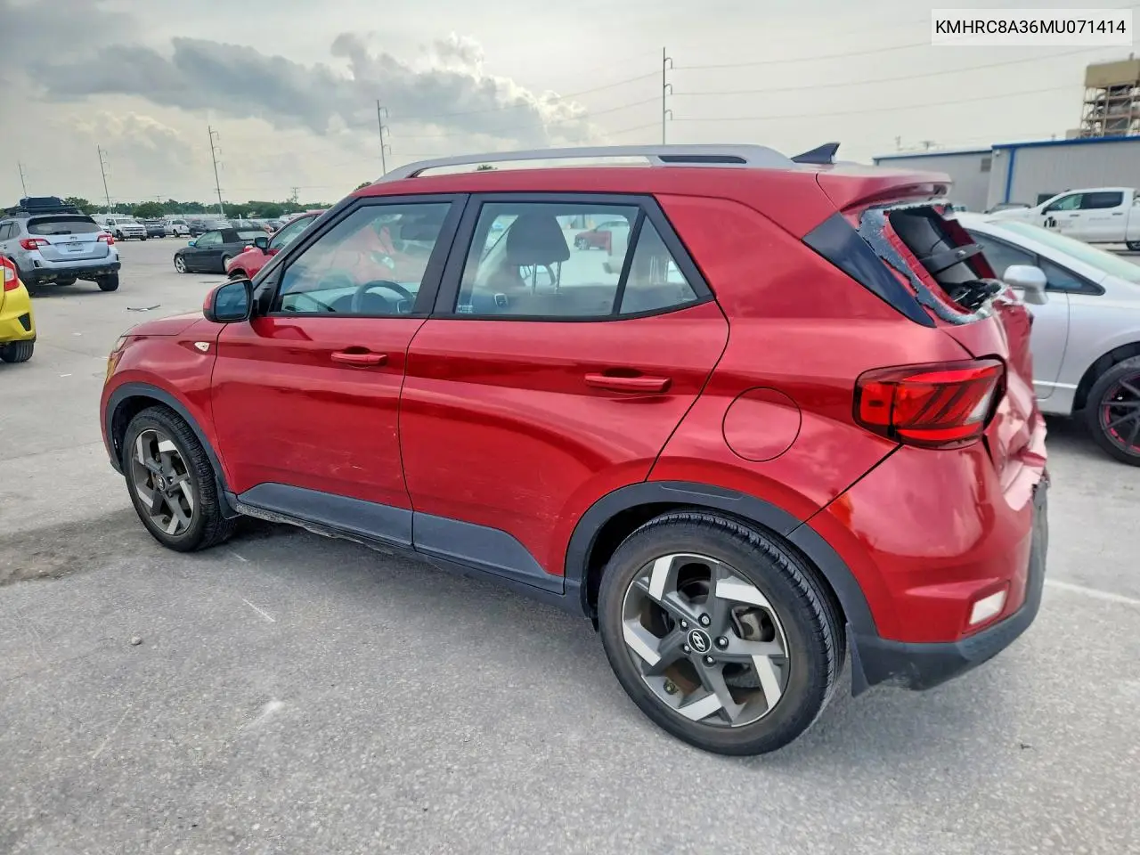 2021 Hyundai Venue Sel VIN: KMHRC8A36MU071414 Lot: 58798216