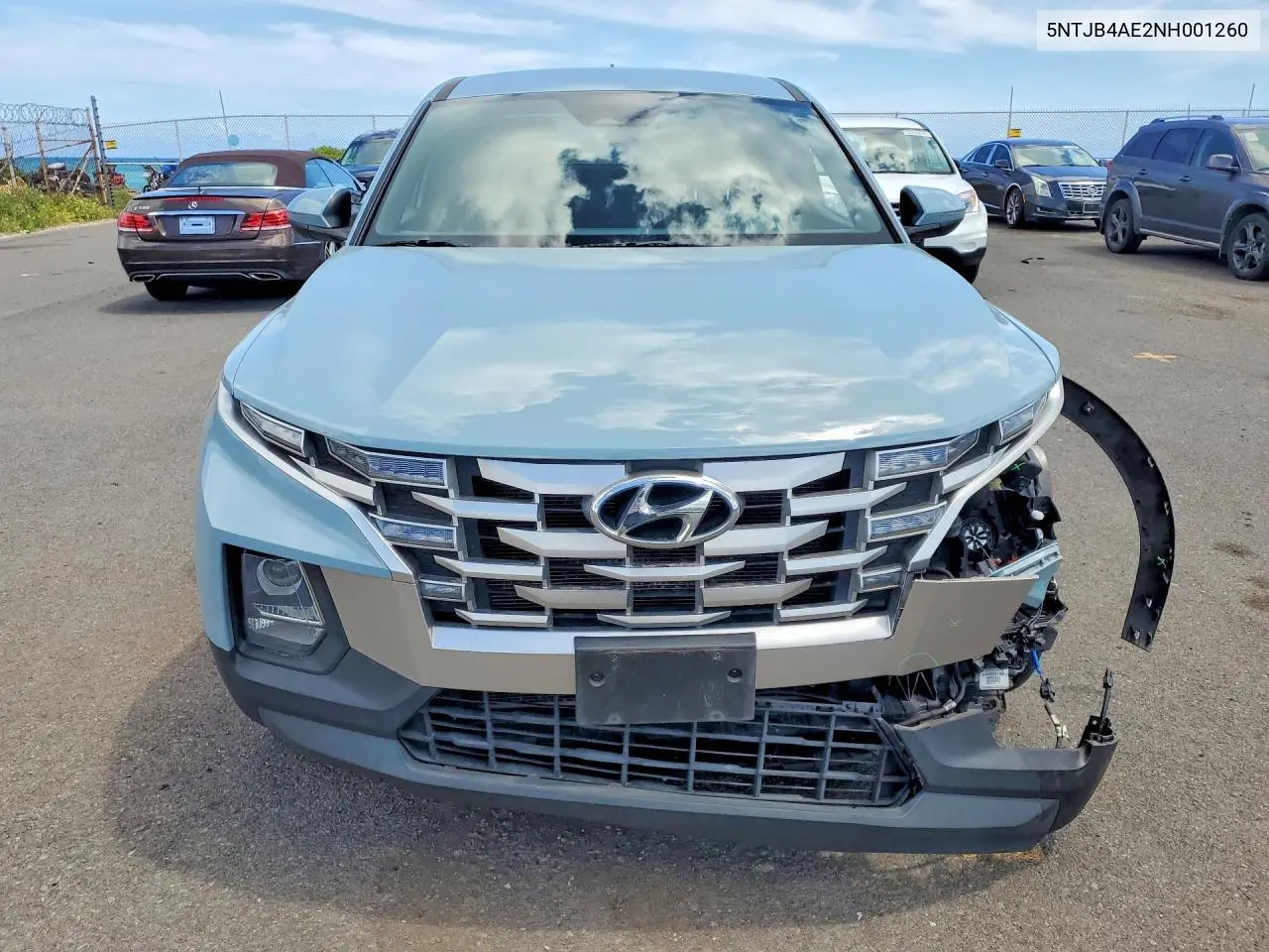2022 Hyundai Santa Cruz Sel VIN: 5NTJB4AE2NH001260 Lot: 51376166