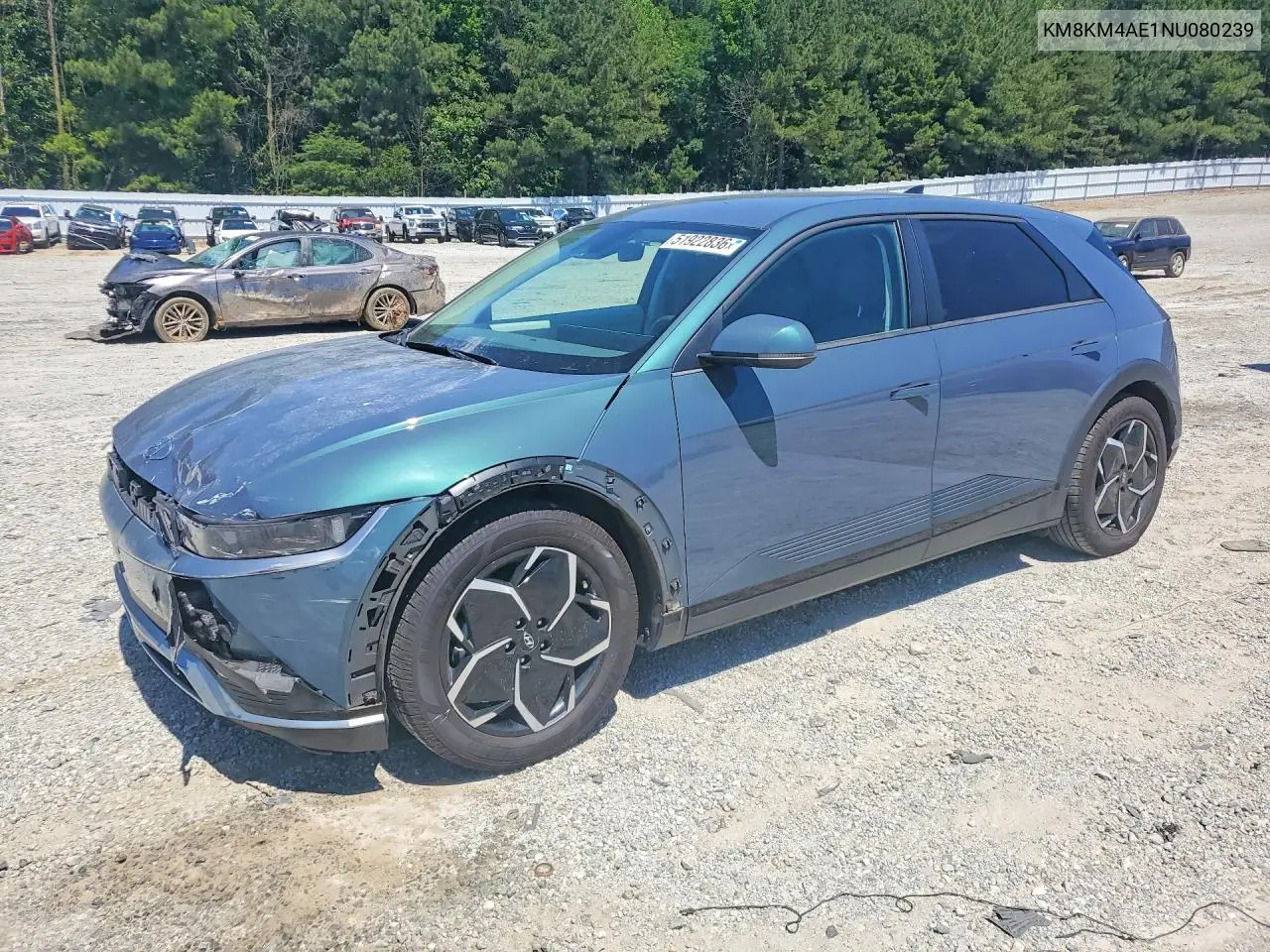 2022 Hyundai Ioniq 5 Se VIN: KM8KM4AE1NU080239 Lot: 51922836