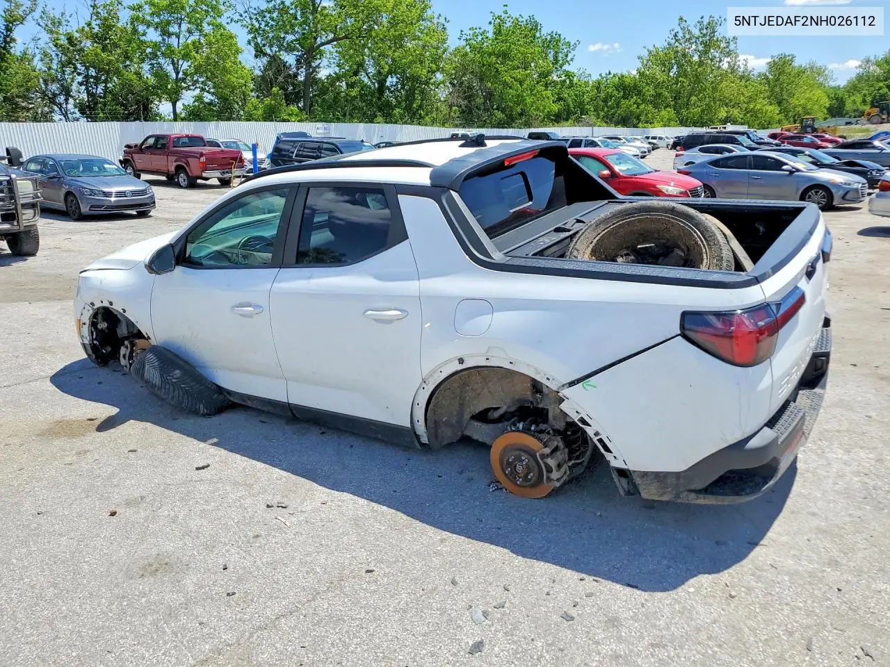 2022 Hyundai Santa Cruz Limited VIN: 5NTJEDAF2NH026112 Lot: 52364166