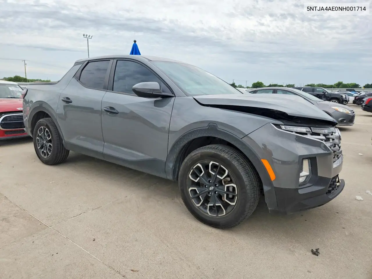 2022 Hyundai Santa Cruz Se VIN: 5NTJA4AE0NH001714 Lot: 52816676