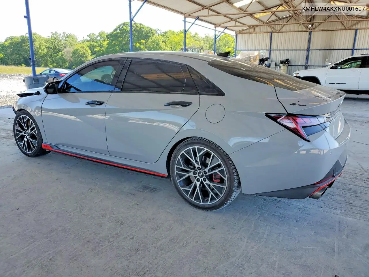 2022 Hyundai Elantra N Base VIN: KMHLW4AKXNU001607 Lot: 53175256