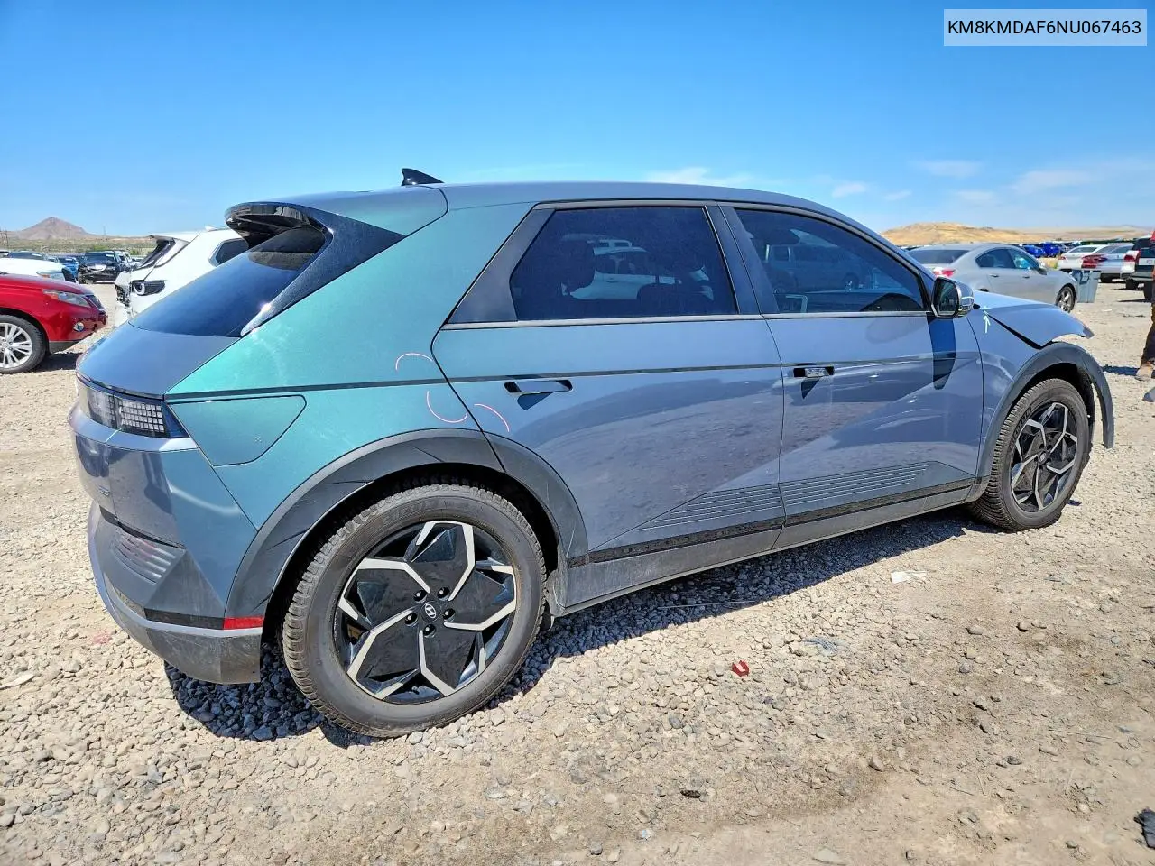 2022 Hyundai Ioniq 5 Se VIN: KM8KMDAF6NU067463 Lot: 54472526