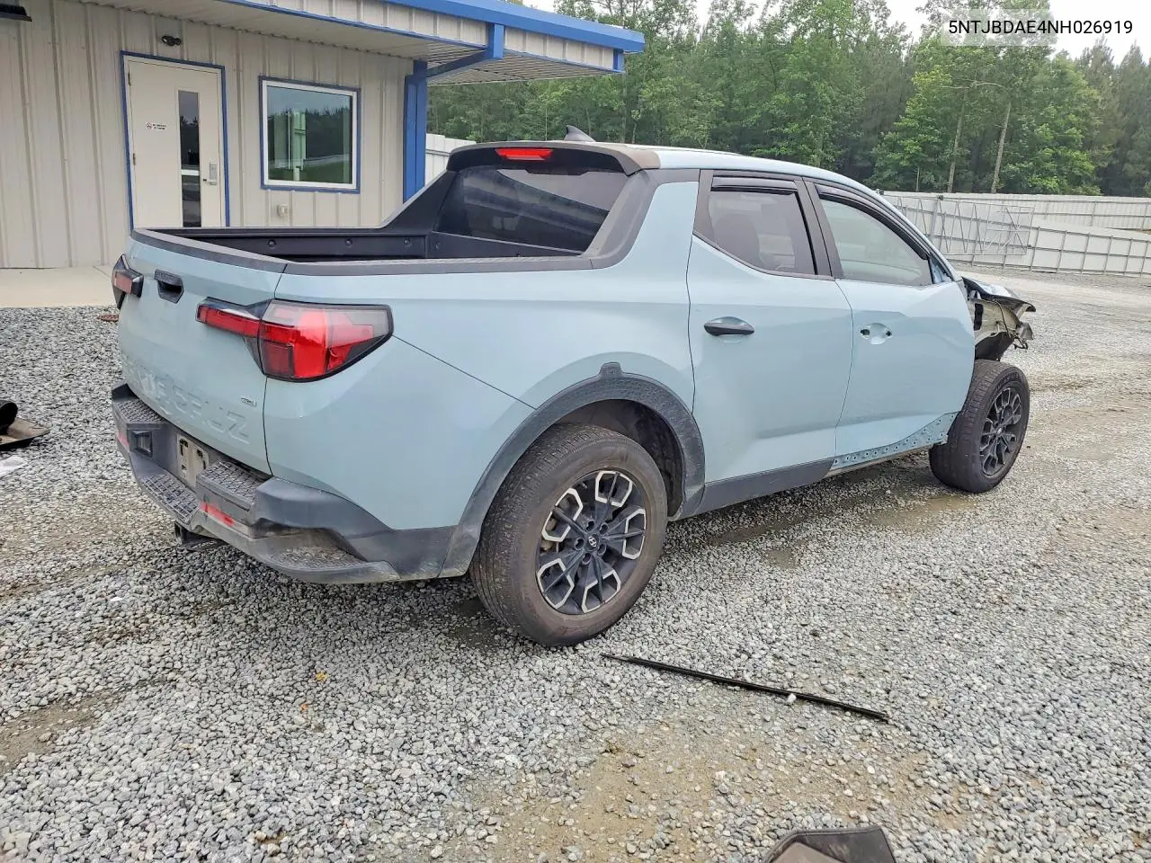 2022 Hyundai Santa Cruz Sel VIN: 5NTJBDAE4NH026919 Lot: 54662146