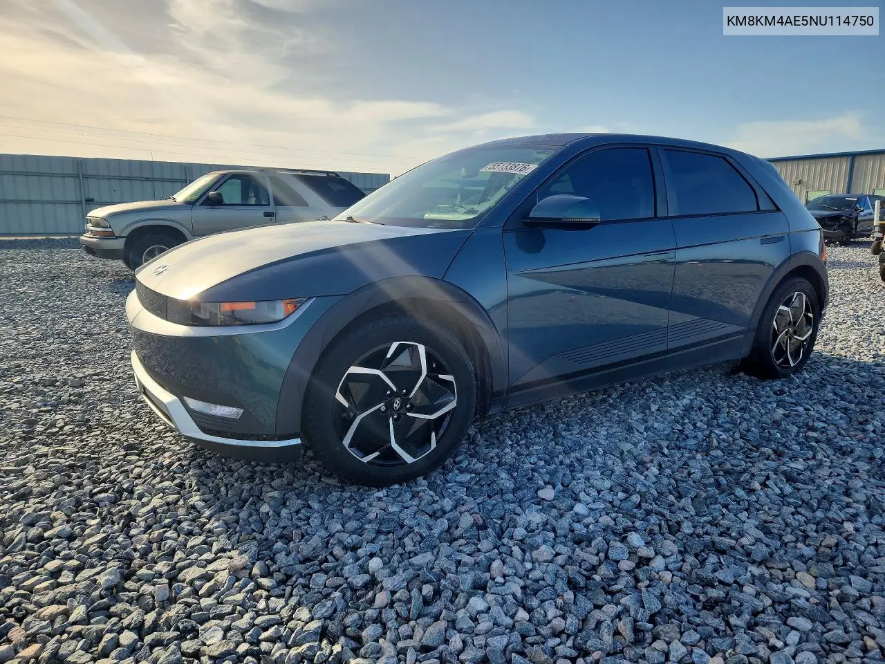 2022 Hyundai Ioniq 5 Se VIN: KM8KM4AE5NU114750 Lot: 55133876