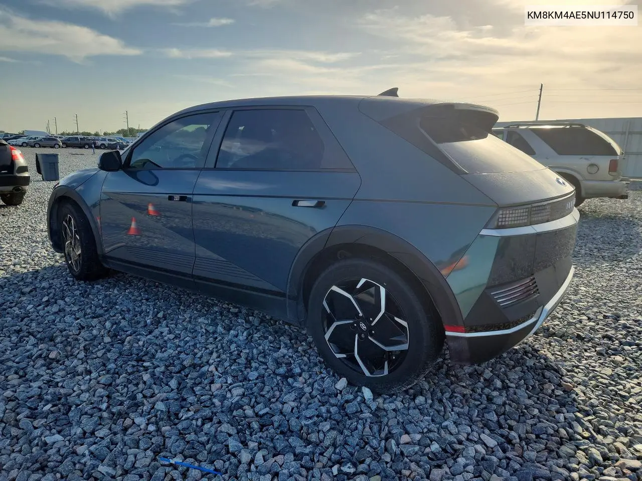 2022 Hyundai Ioniq 5 Se VIN: KM8KM4AE5NU114750 Lot: 55133876