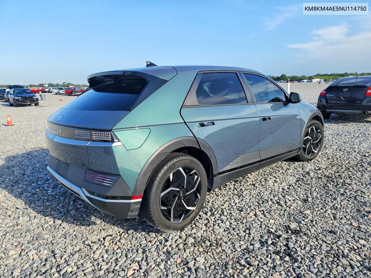 2022 Hyundai Ioniq 5 Se VIN: KM8KM4AE5NU114750 Lot: 55133876
