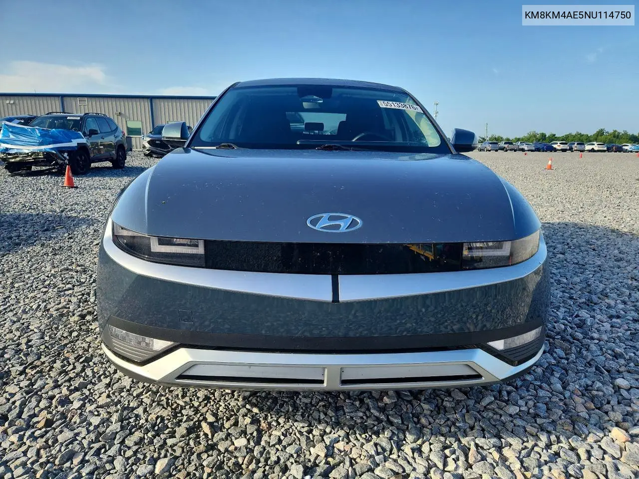 2022 Hyundai Ioniq 5 Se VIN: KM8KM4AE5NU114750 Lot: 55133876