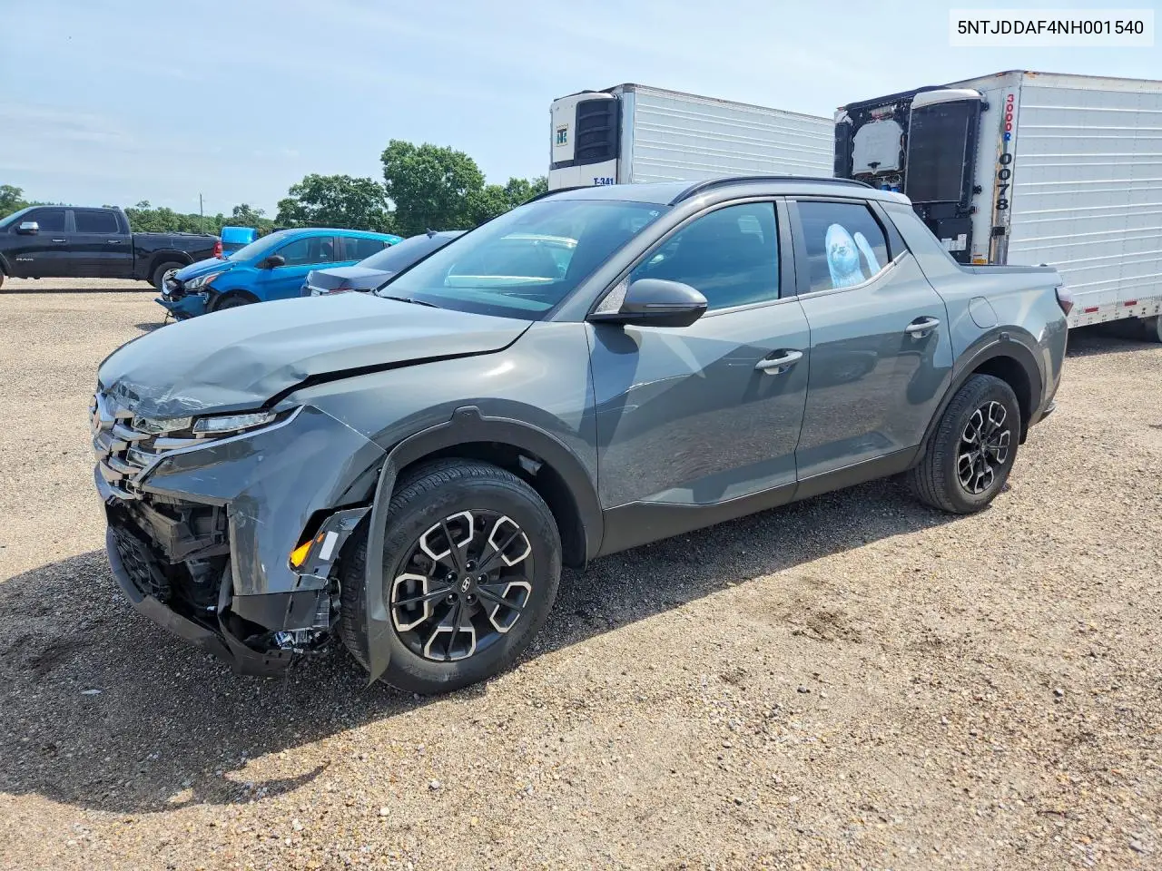2022 Hyundai Santa Cruz Sel Premium VIN: 5NTJDDAF4NH001540 Lot: 55236476