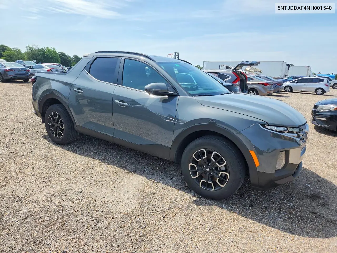 2022 Hyundai Santa Cruz Sel Premium VIN: 5NTJDDAF4NH001540 Lot: 55236476