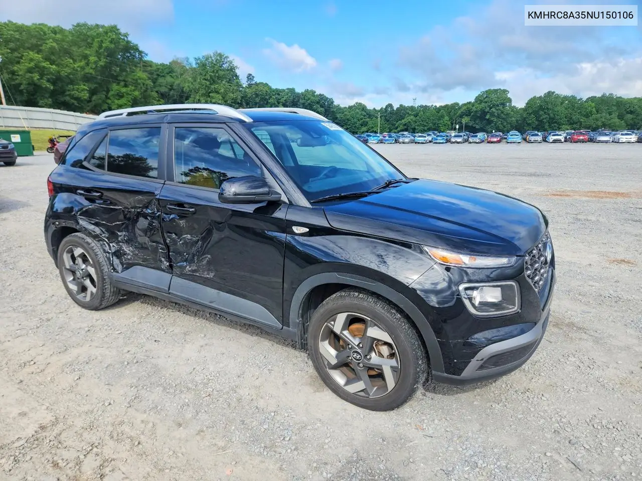 2022 Hyundai Venue Sel VIN: KMHRC8A35NU150106 Lot: 56465256