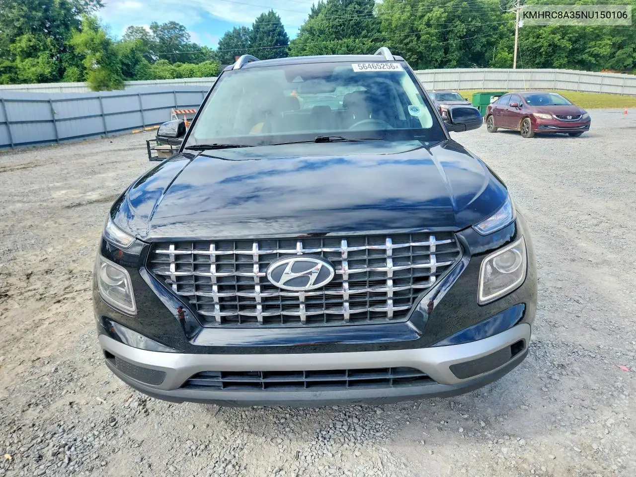2022 Hyundai Venue Sel VIN: KMHRC8A35NU150106 Lot: 56465256