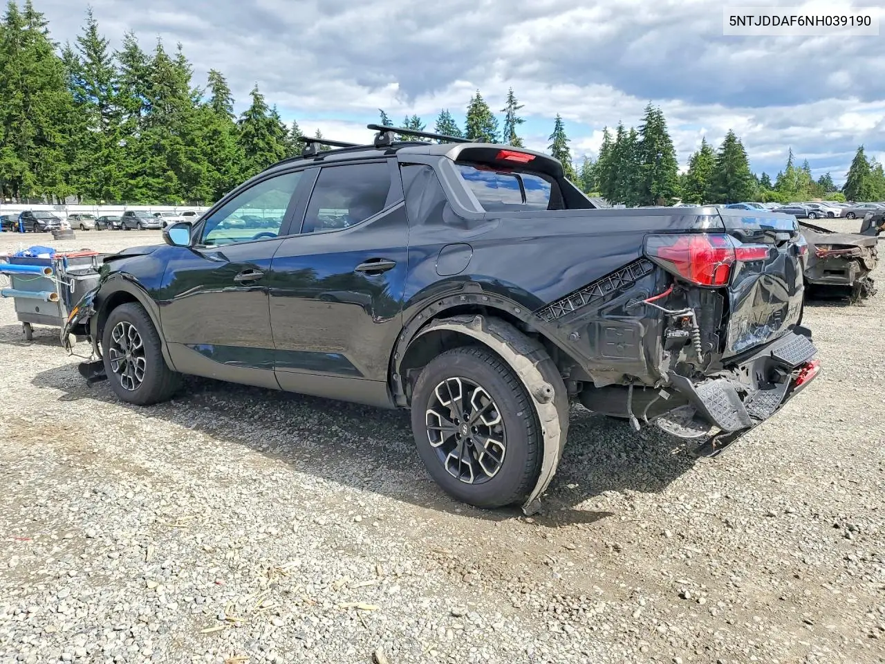 2022 Hyundai Santa Cruz Sel Premium VIN: 5NTJDDAF6NH039190 Lot: 57144046