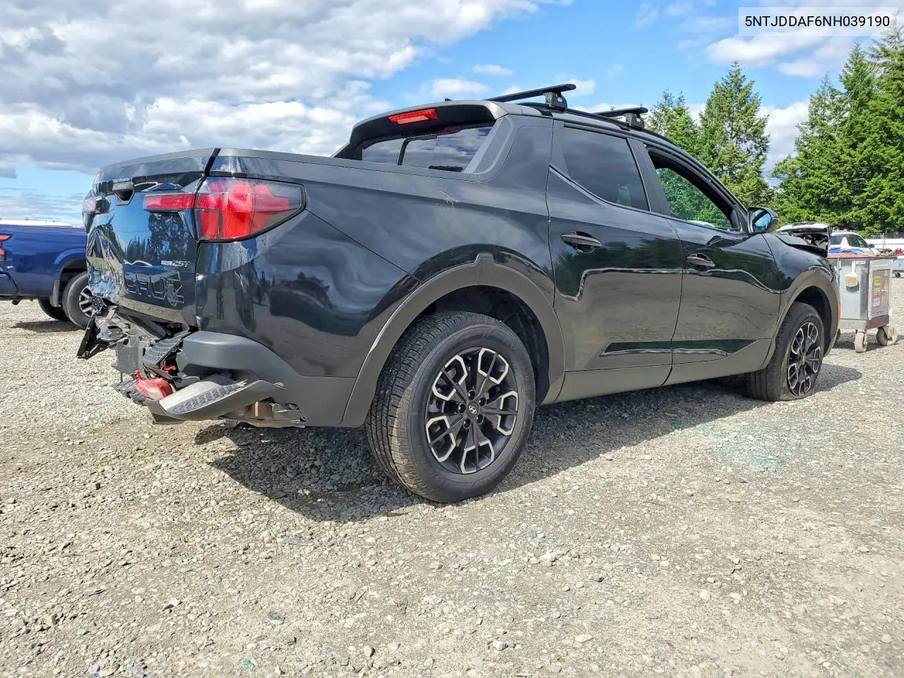 2022 Hyundai Santa Cruz Sel Premium VIN: 5NTJDDAF6NH039190 Lot: 57144046
