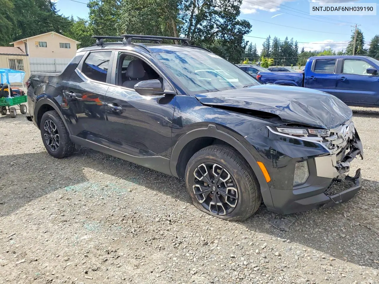 2022 Hyundai Santa Cruz Sel Premium VIN: 5NTJDDAF6NH039190 Lot: 57144046