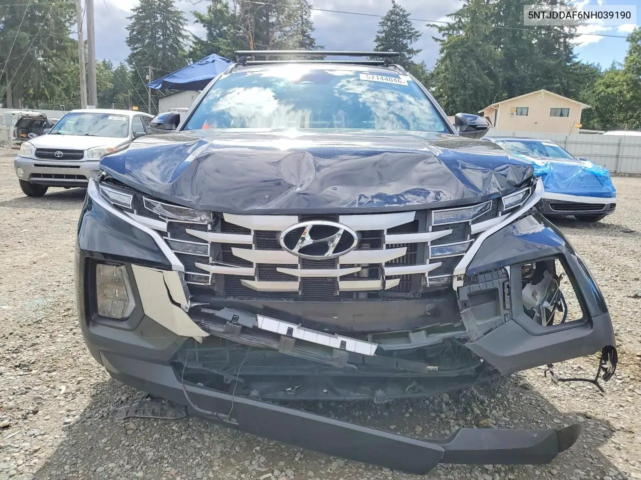 2022 Hyundai Santa Cruz Sel Premium VIN: 5NTJDDAF6NH039190 Lot: 57144046
