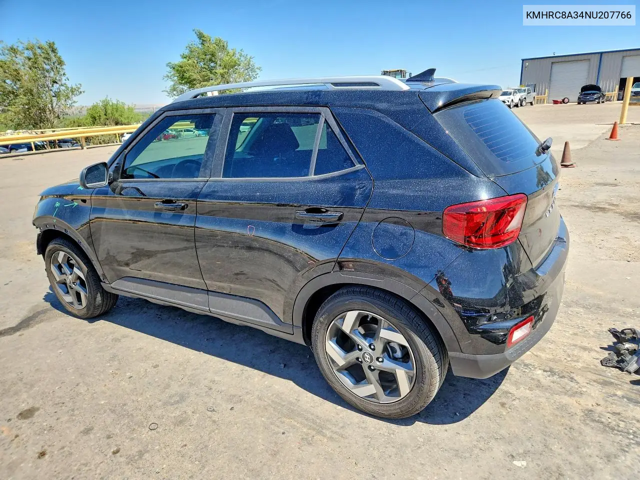2022 Hyundai Venue Sel VIN: KMHRC8A34NU207766 Lot: 57430116