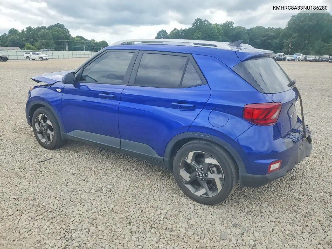 2022 Hyundai Venue Limited VIN: KMHRC8A33NU186280 Lot: 57586326