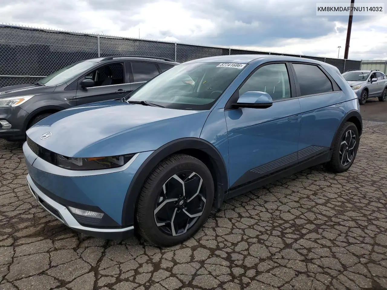 2022 Hyundai Ioniq 5 Se VIN: KM8KMDAF7NU114032 Lot: 57741686
