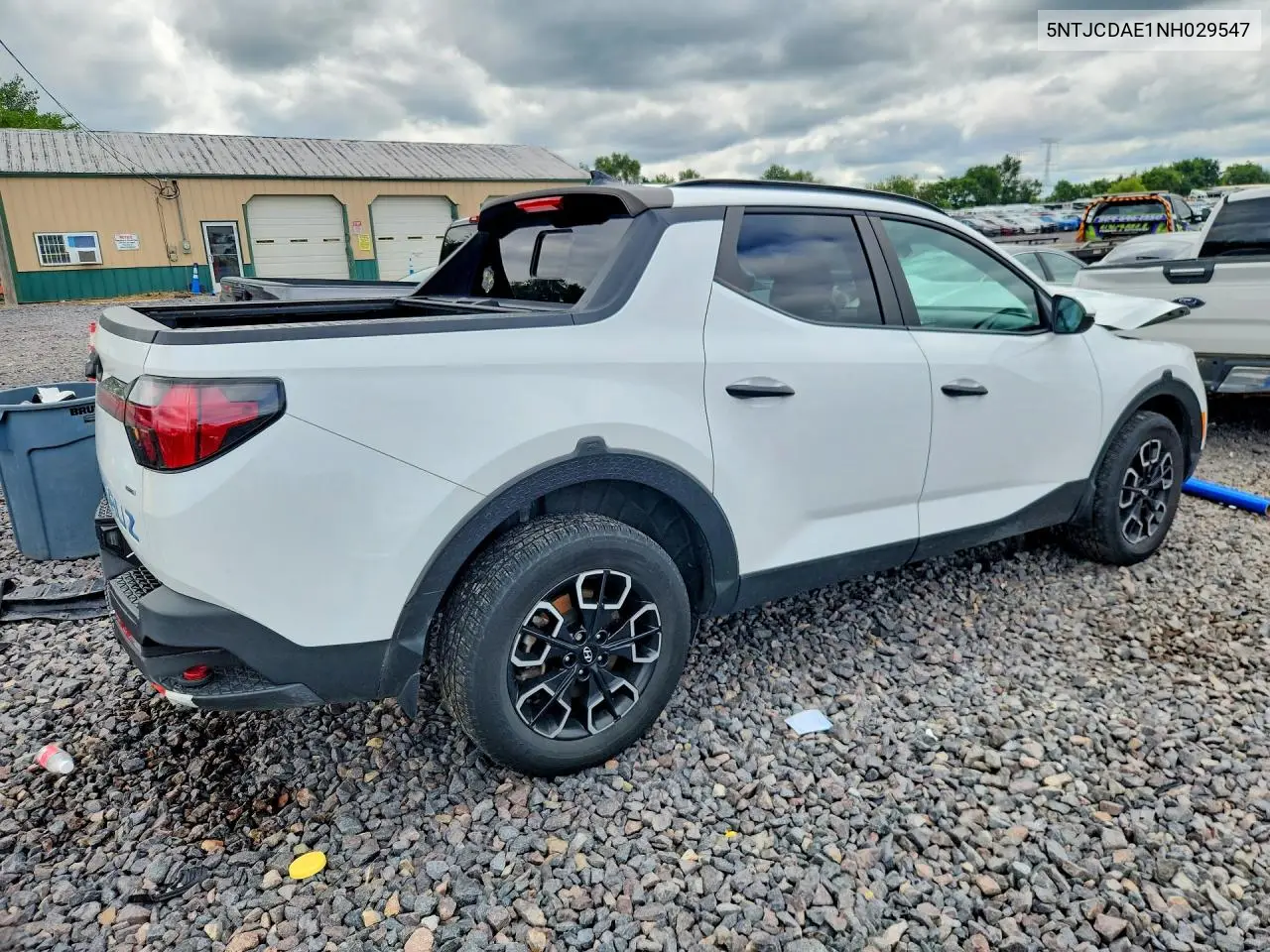 2022 Hyundai Santa Cruz Sel VIN: 5NTJCDAE1NH029547 Lot: 57849746
