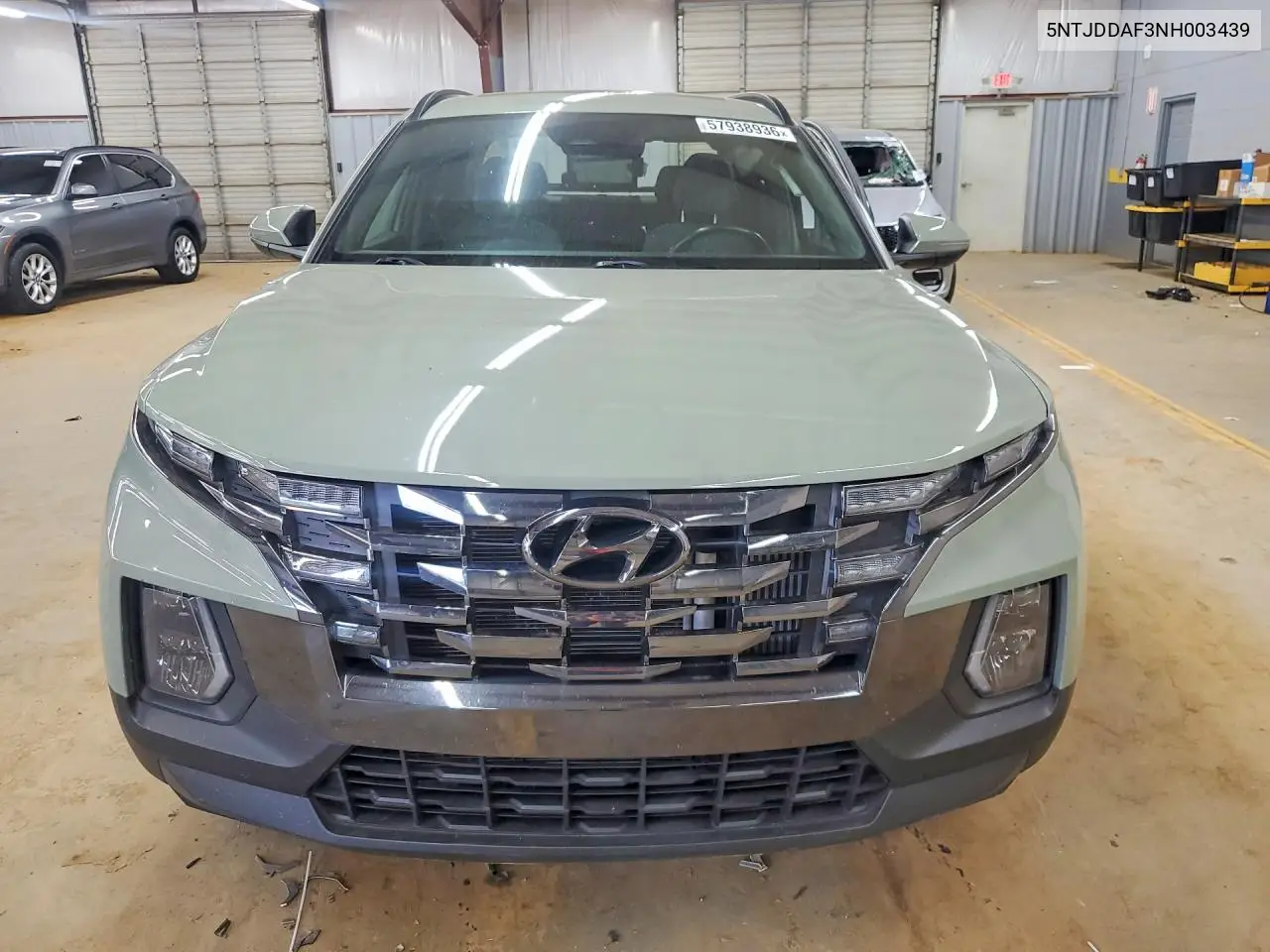 2022 Hyundai Santa Cruz Sel Premium VIN: 5NTJDDAF3NH003439 Lot: 57938936