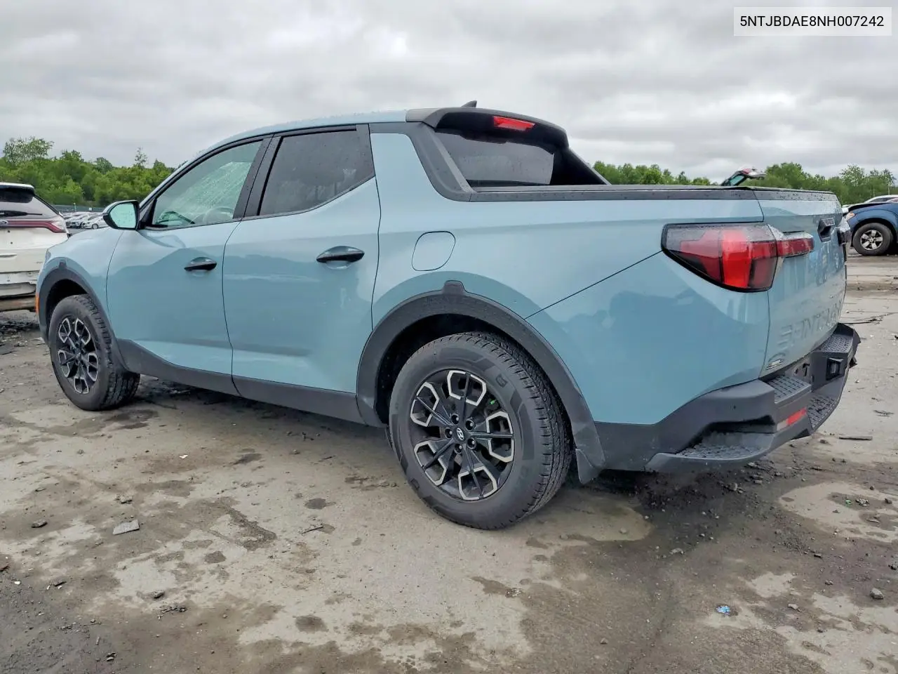 2022 Hyundai Santa Cruz Sel VIN: 5NTJBDAE8NH007242 Lot: 58203786