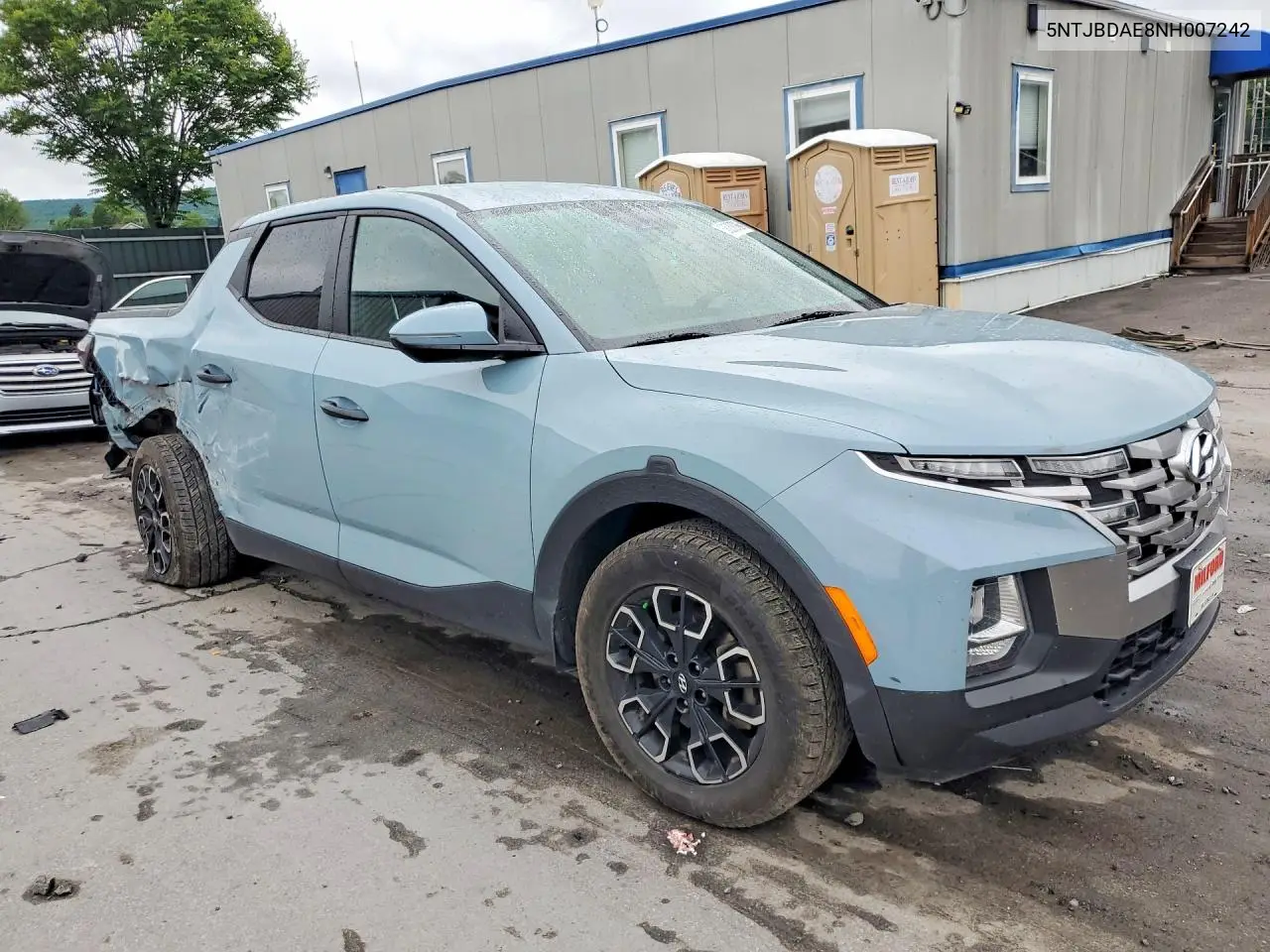 2022 Hyundai Santa Cruz Sel VIN: 5NTJBDAE8NH007242 Lot: 58203786