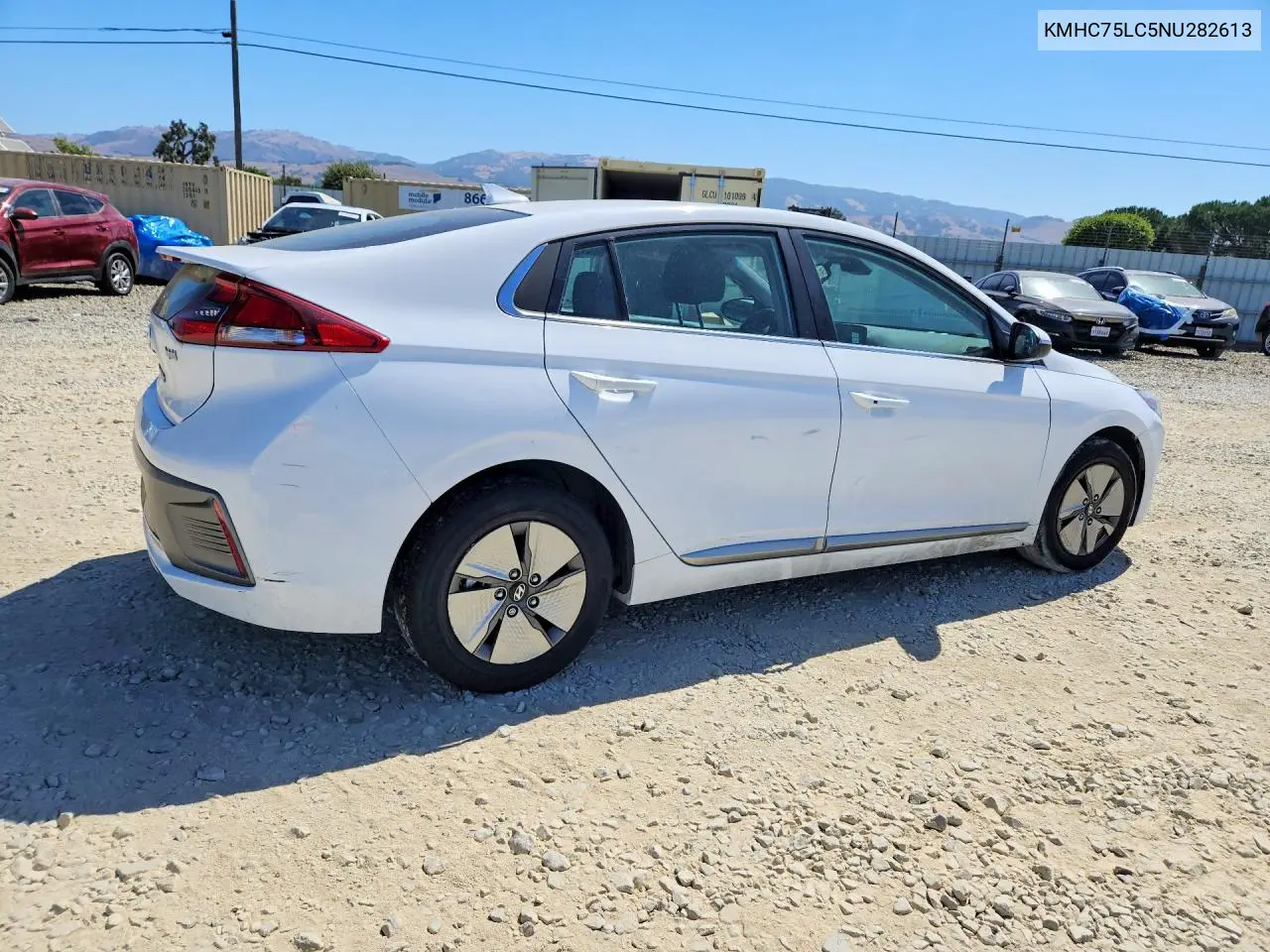 2022 Hyundai Ioniq Se VIN: KMHC75LC5NU282613 Lot: 58412406