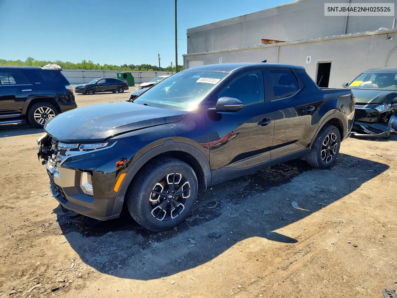 2022 Hyundai Santa Cruz Sel VIN: 5NTJB4AE2NH025526 Lot: 58537026