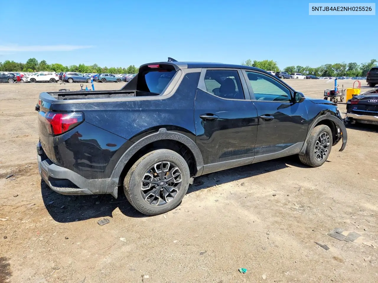 2022 Hyundai Santa Cruz Sel VIN: 5NTJB4AE2NH025526 Lot: 58537026