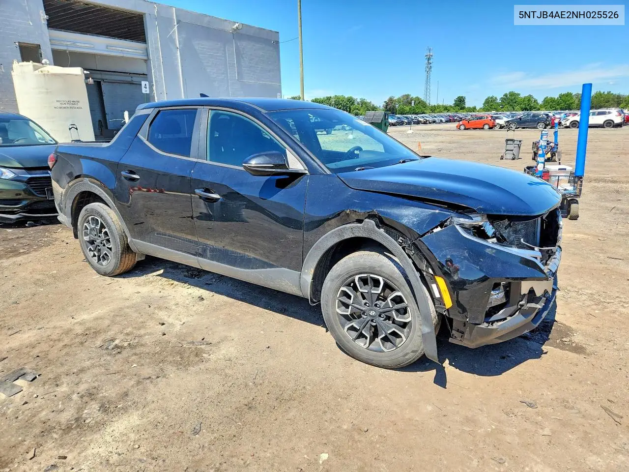 2022 Hyundai Santa Cruz Sel VIN: 5NTJB4AE2NH025526 Lot: 58537026