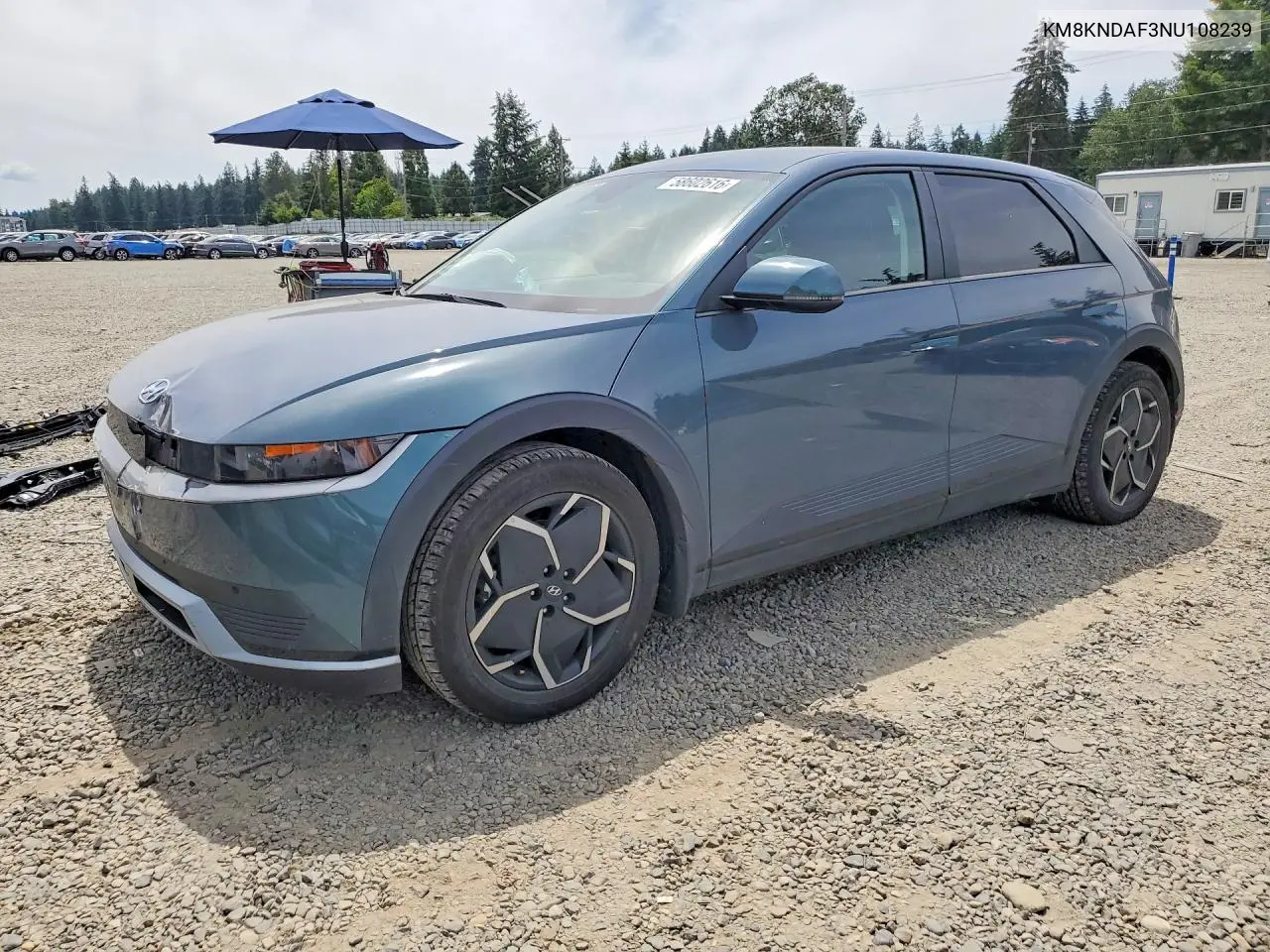 2022 Hyundai Ioniq 5 Sel VIN: KM8KNDAF3NU108239 Lot: 58602616