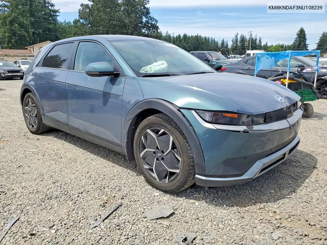 2022 Hyundai Ioniq 5 Sel VIN: KM8KNDAF3NU108239 Lot: 58602616