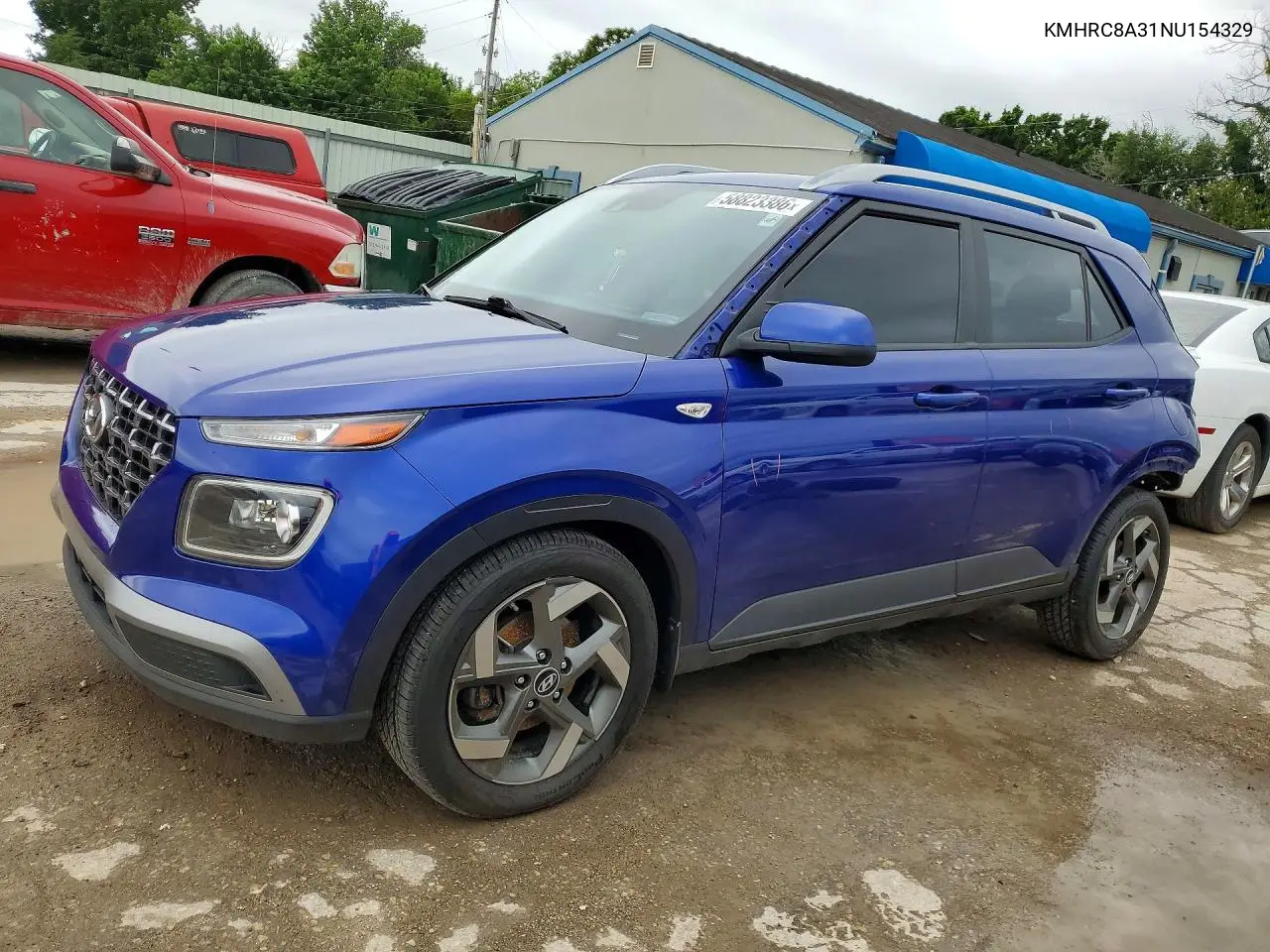 2022 Hyundai Venue Limited VIN: KMHRC8A31NU154329 Lot: 58823386