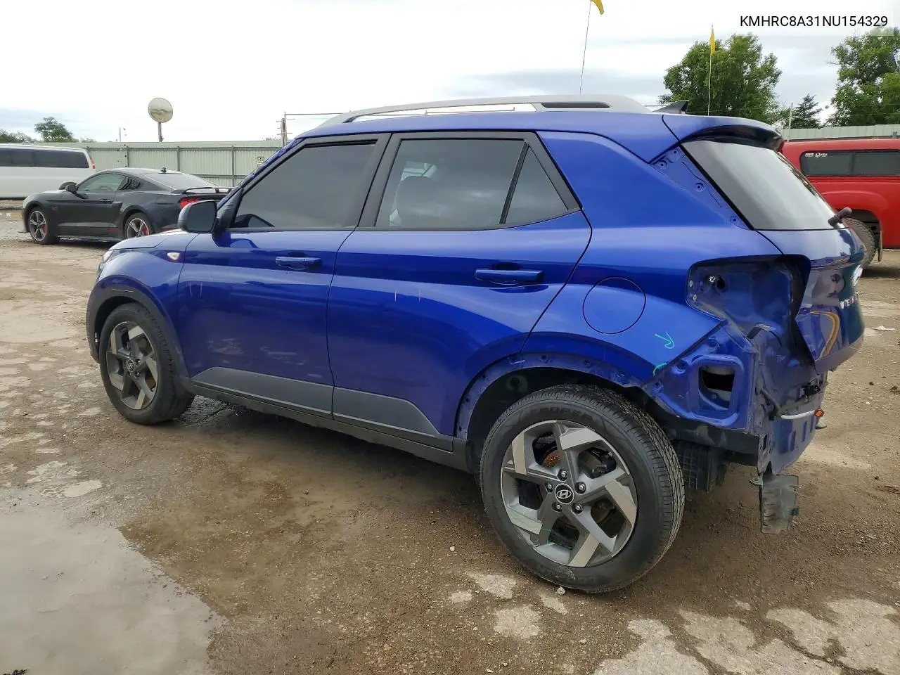 2022 Hyundai Venue Limited VIN: KMHRC8A31NU154329 Lot: 58823386