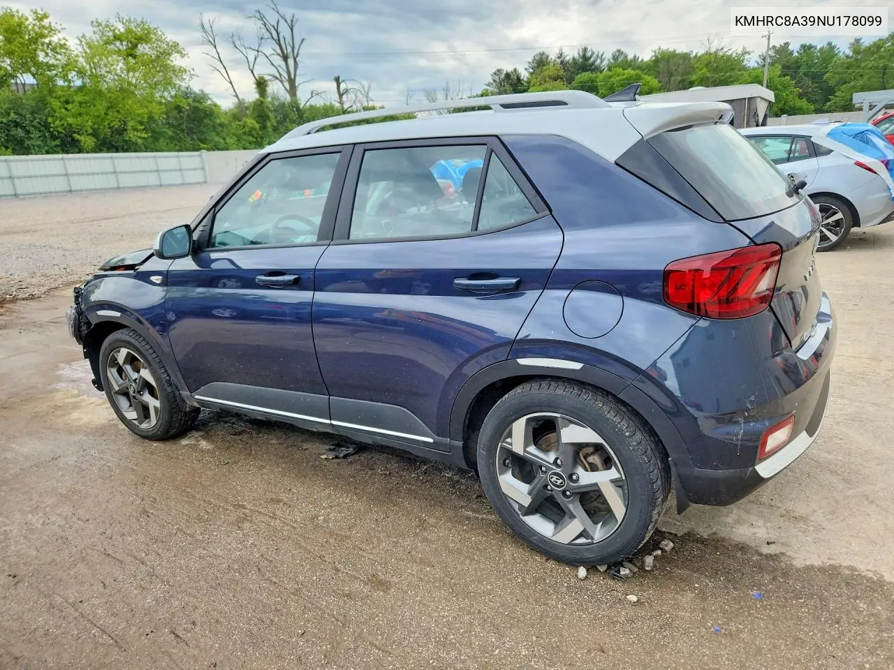 2022 Hyundai Venue Limited VIN: KMHRC8A39NU178099 Lot: 58910956