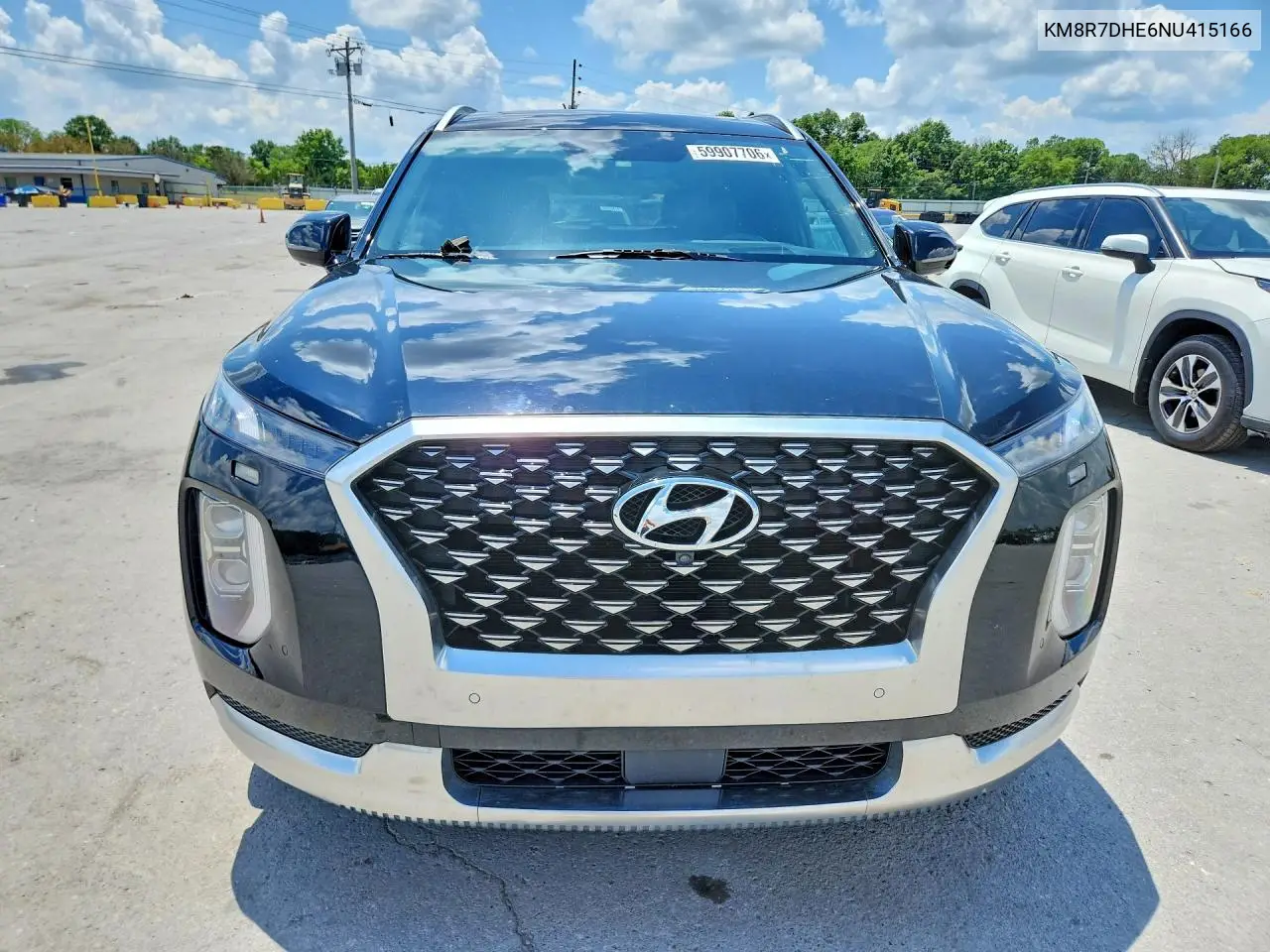 2022 Hyundai Palisade Calligraphy VIN: KM8R7DHE6NU415166 Lot: 59907706