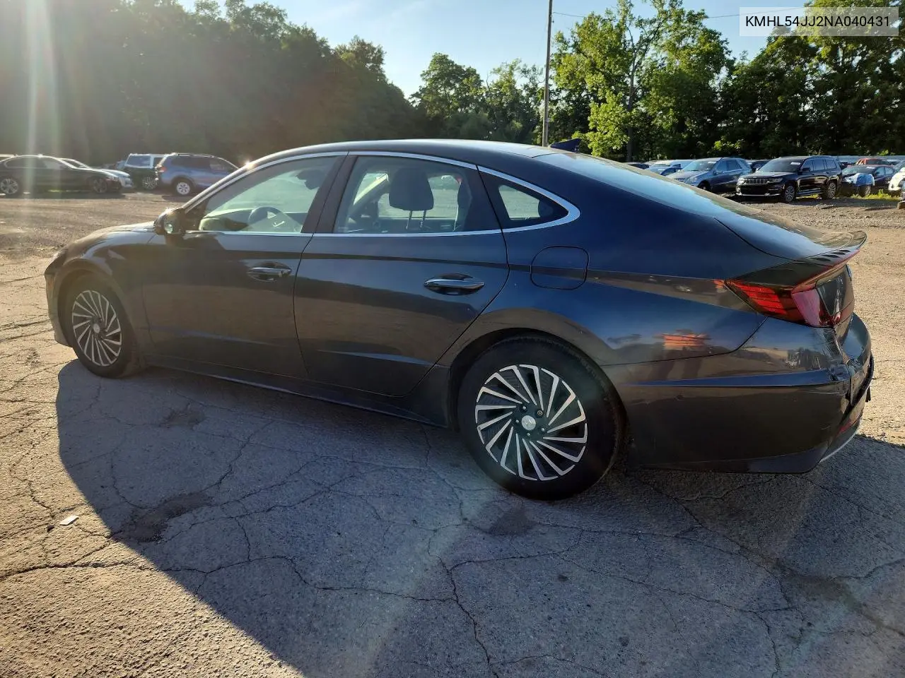 2022 Hyundai Sonata Hybrid Limited VIN: KMHL54JJ2NA040431 Lot: 61860006