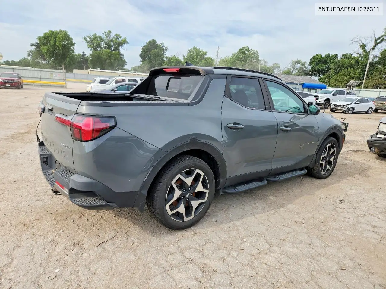 2022 Hyundai Santa Cruz Limited VIN: 5NTJEDAF8NH026311 Lot: 95585205