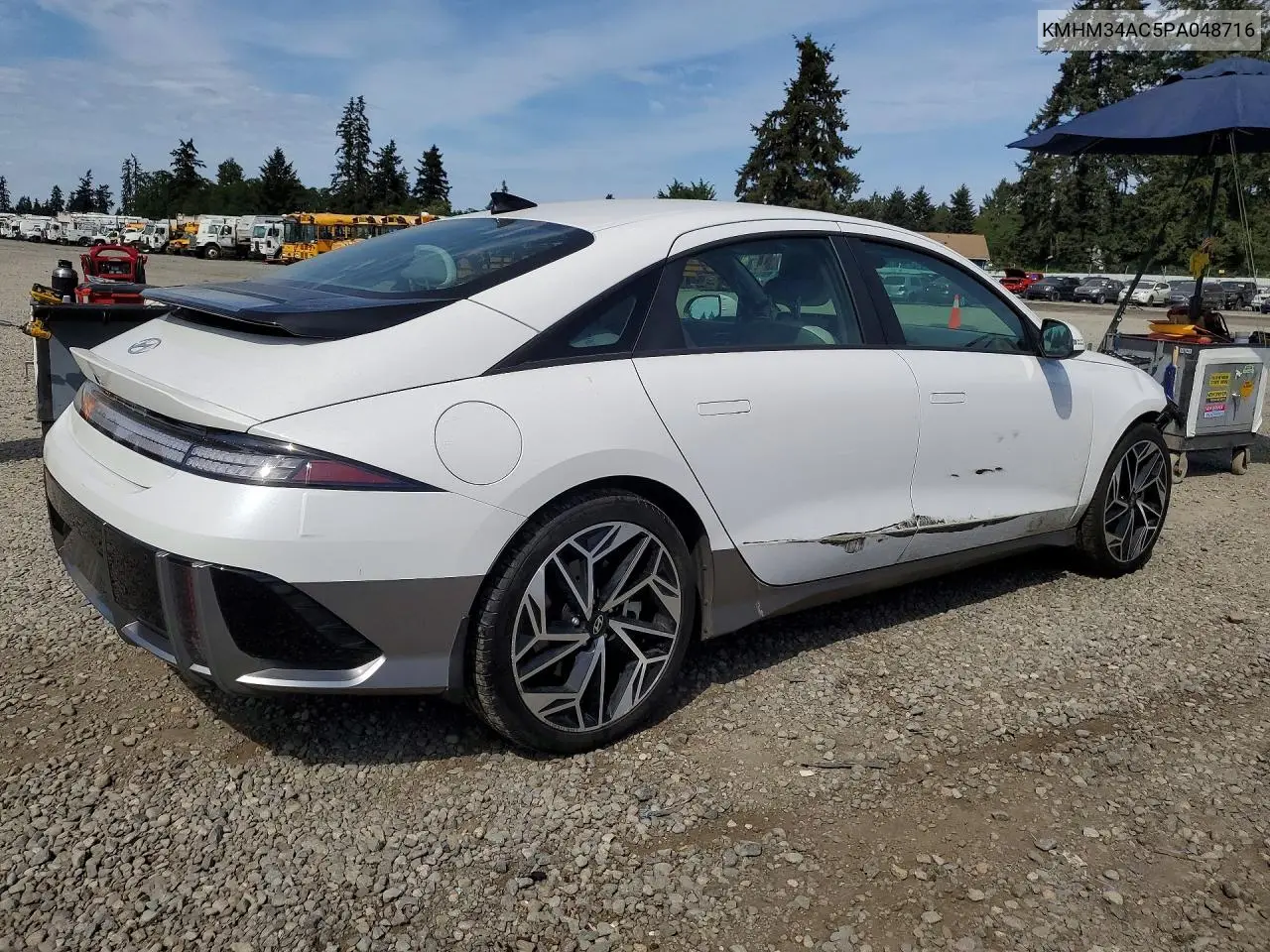 2023 Hyundai Ioniq 6 Sel VIN: KMHM34AC5PA048716 Lot: 52866576