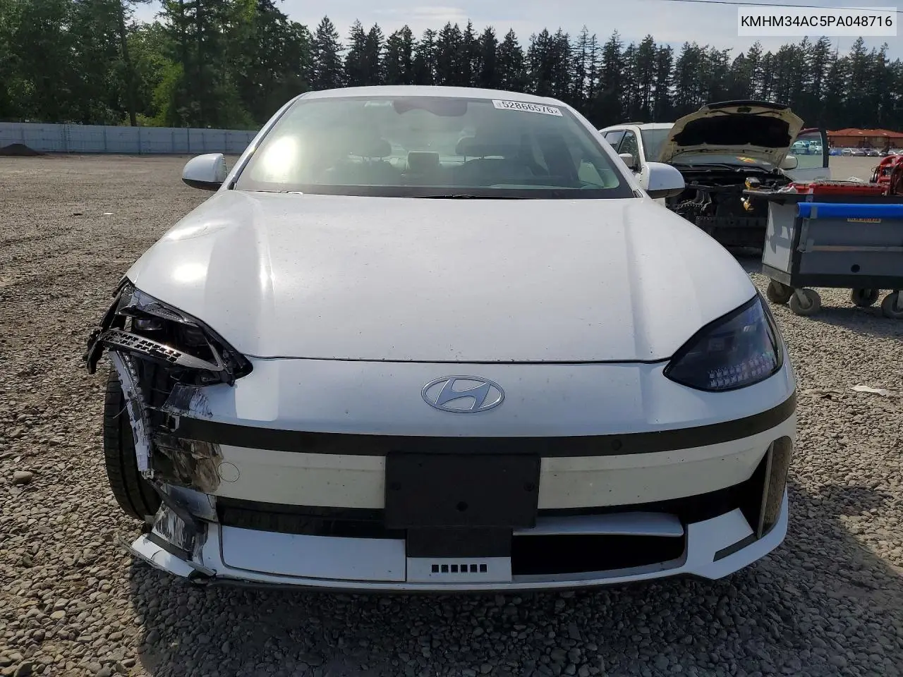 2023 Hyundai Ioniq 6 Sel VIN: KMHM34AC5PA048716 Lot: 52866576
