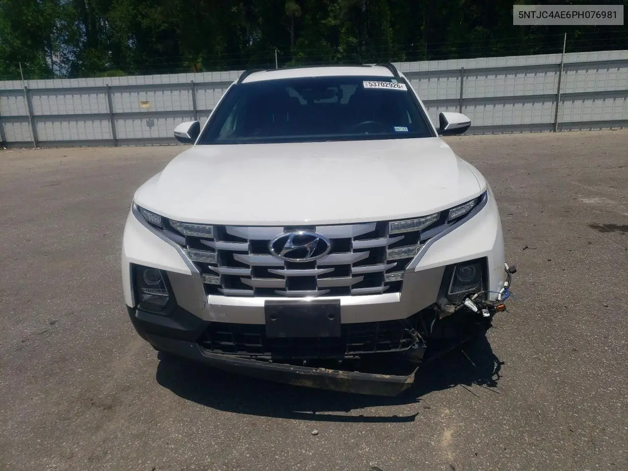 2023 Hyundai Santa Cruz Sel VIN: 5NTJC4AE6PH076981 Lot: 53702926