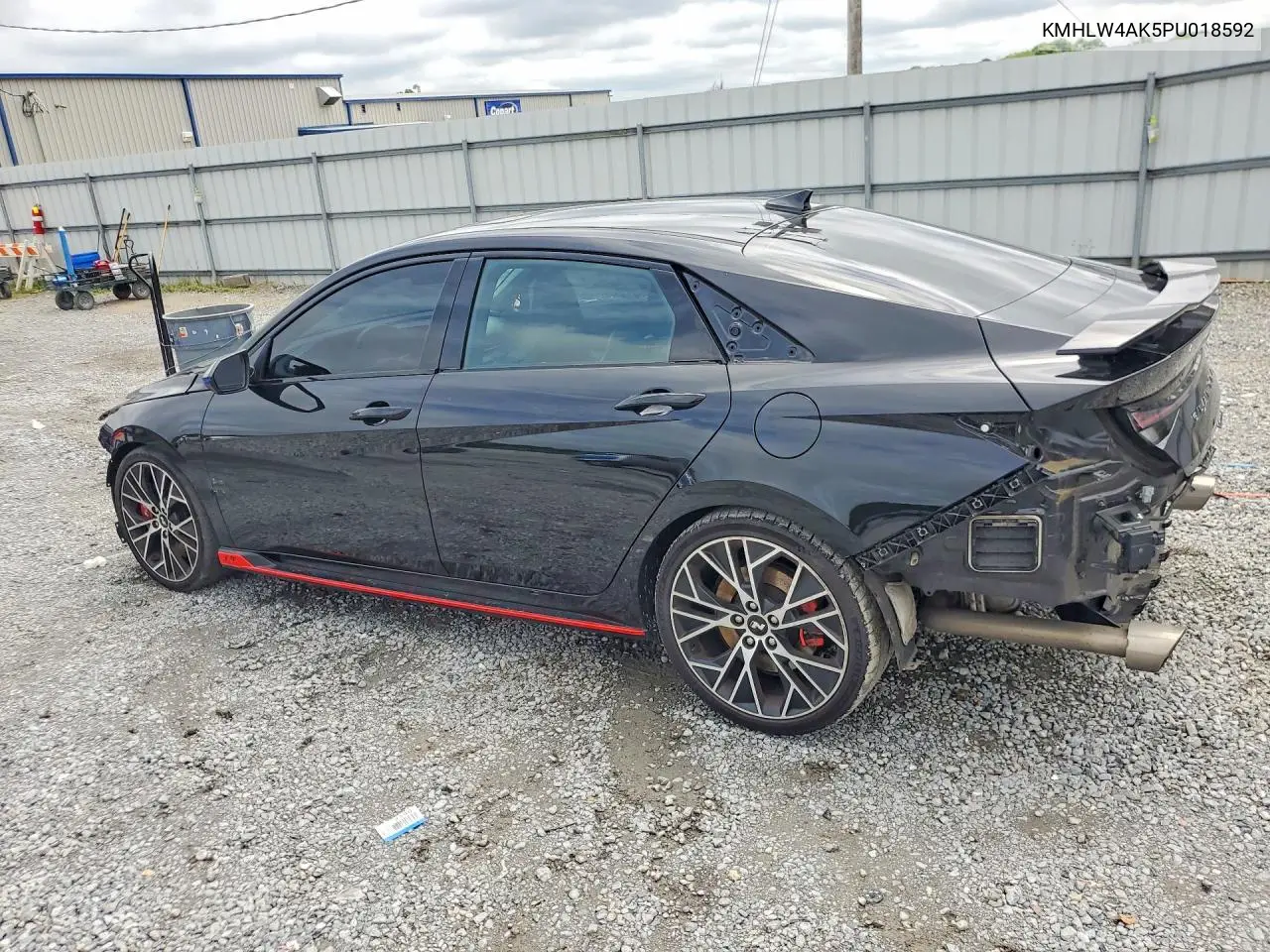 2023 Hyundai Elantra N Base VIN: KMHLW4AK5PU018592 Lot: 54556276