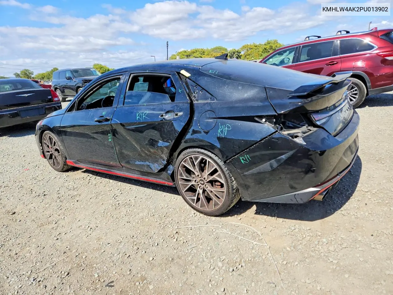 2023 Hyundai Elantra N Base VIN: KMHLW4AK2PU013902 Lot: 54908046