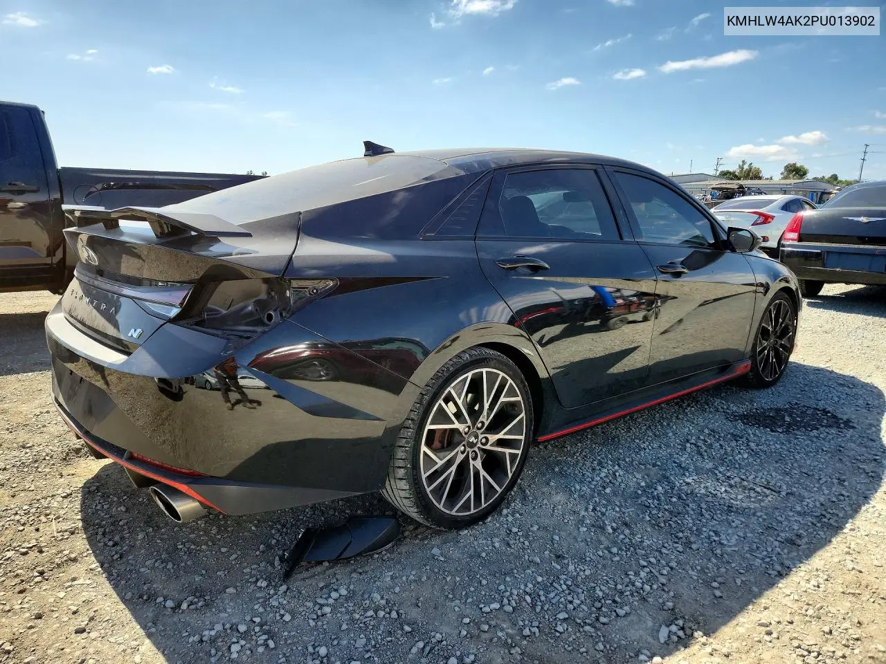 2023 Hyundai Elantra N Base VIN: KMHLW4AK2PU013902 Lot: 54908046