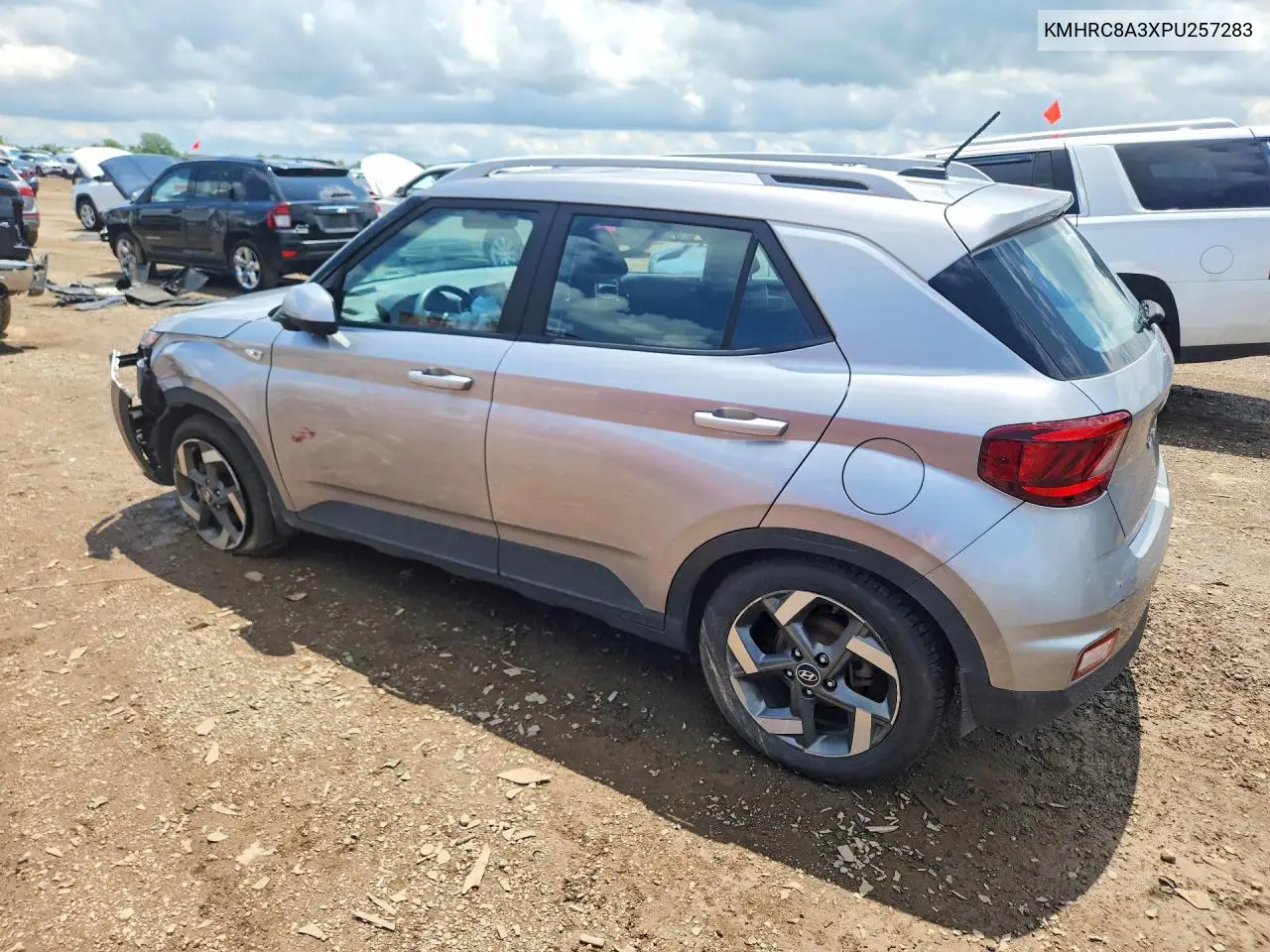 2023 Hyundai Venue Sel VIN: KMHRC8A3XPU257283 Lot: 56122866