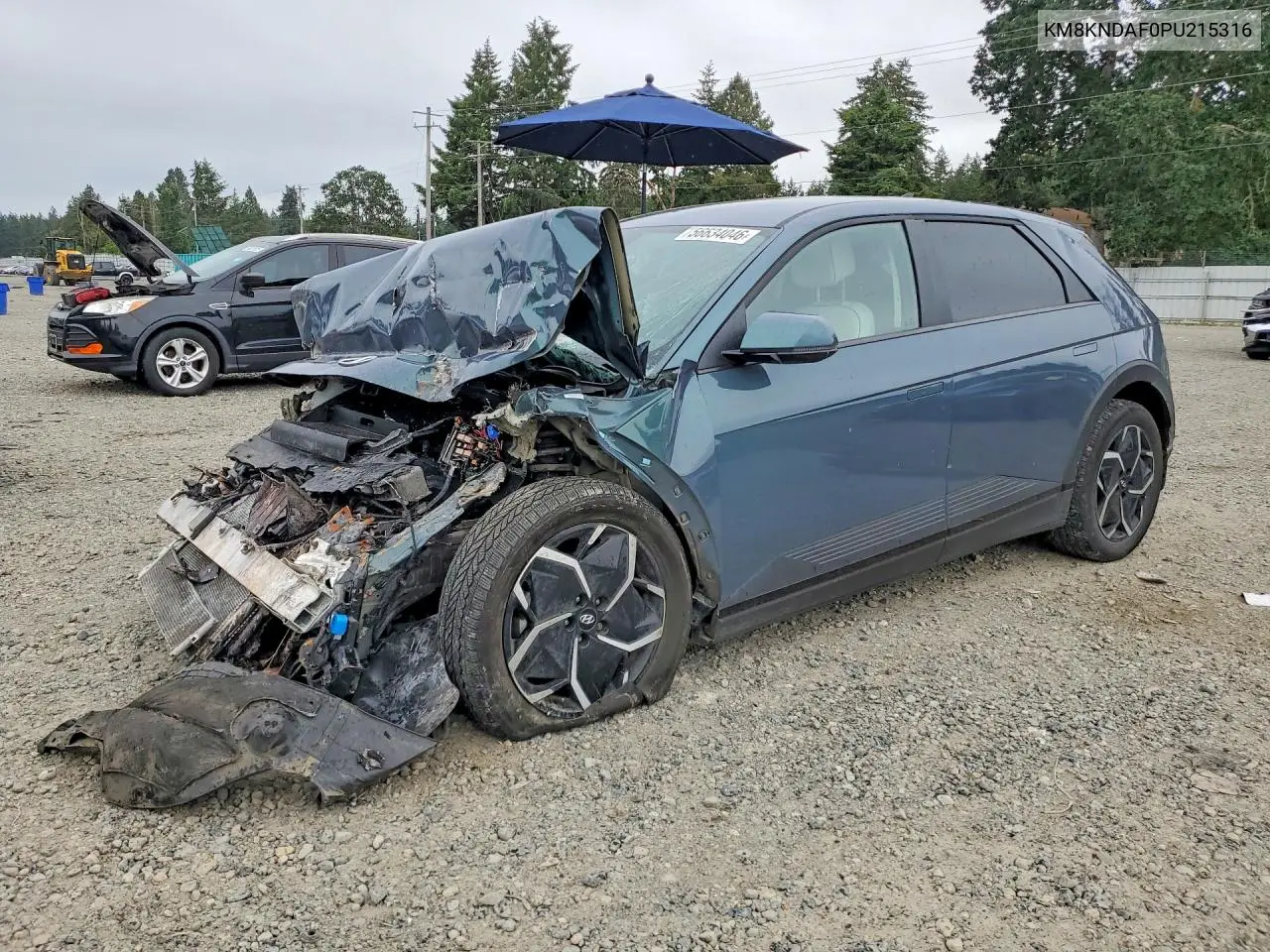 2023 Hyundai Ioniq 5 Sel VIN: KM8KNDAF0PU215316 Lot: 56634046