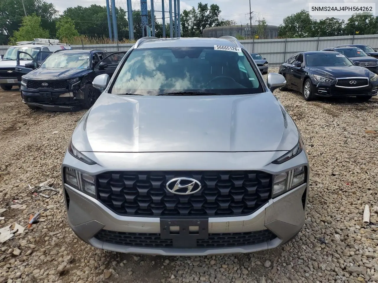 2023 Hyundai Santa Fe Sel VIN: 5NMS24AJ4PH564262 Lot: 56665126