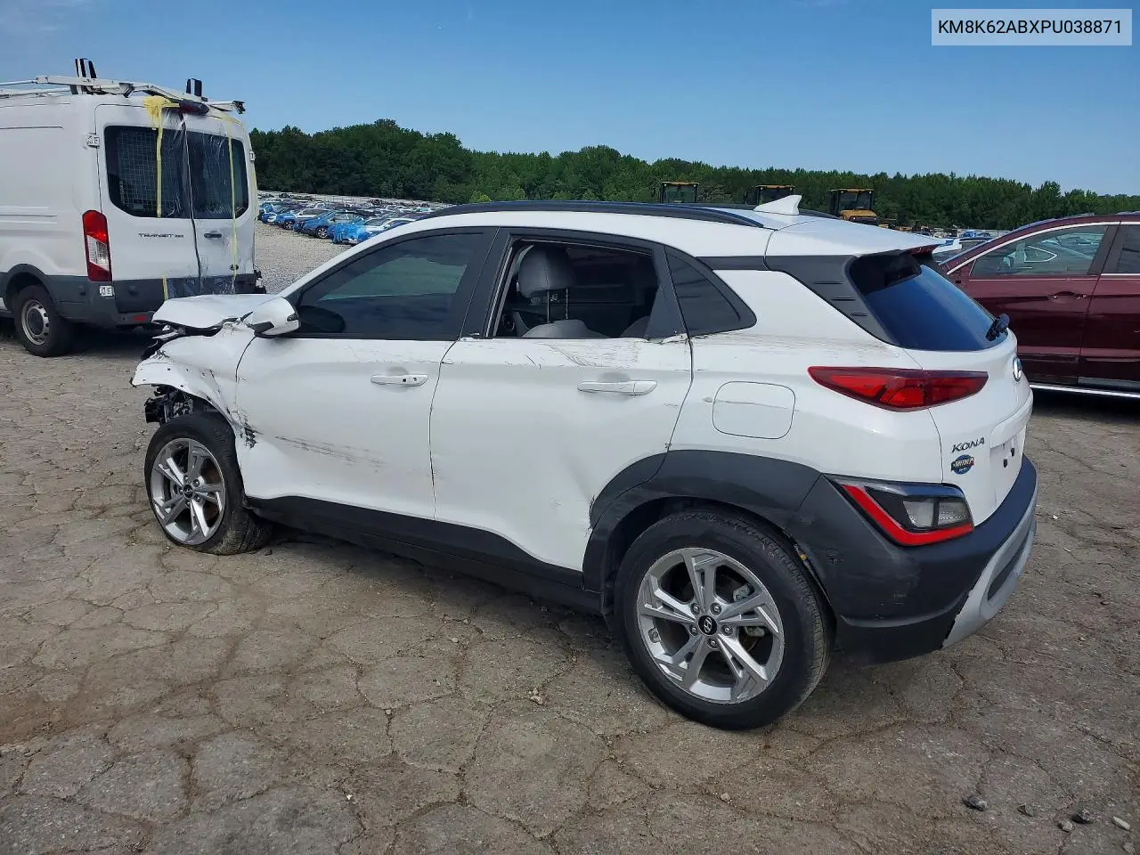 2023 Hyundai Kona Sel VIN: KM8K62ABXPU038871 Lot: 57460926
